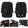 DOOVETER PHILEX Tactical Molle Pouch EDC Utility Gadget Outdoor Men Waist Bag with Phone Belt Clip Holder Holster 2 Pack(Black&Black) view 3