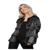 Festival Tinsel Jacket in Black by Smiffys view 1
