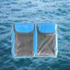 AKM-Scuba Diving Pocket Weight Belt-Weight Belt (Small 4 Pockets 28''- 38'' (71-97 cm), Blue view 2