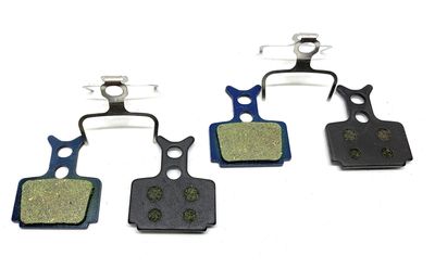 2 Pairs Bike Brake Pads Resin for Formula Oval R1, Mega, RX, and One. The Bicycle Replacement Part for OEM Brakes for high Braking Power and Quiet Stops.