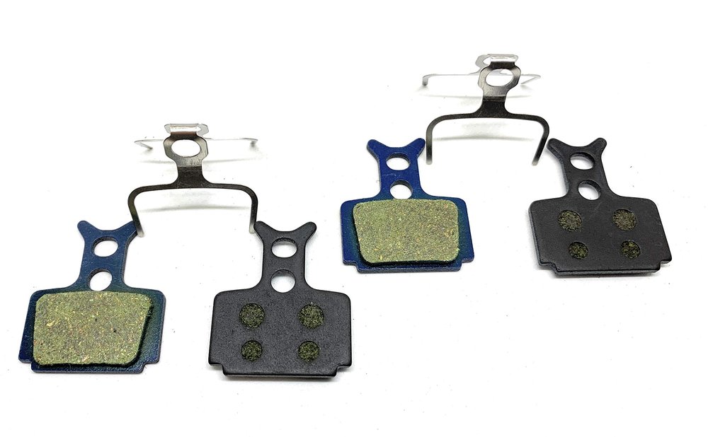 2 Pairs Bike Brake Pads Resin for Formula Oval R1, Mega, RX, and One. The Bicycle Replacement Part for OEM Brakes for high Braking Power and Quiet Stops.