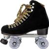 Moxi Panther Roller Skates for Women - Durable High-Top Design with Suede Skate Boots, Dri-Lex Lining, and Versatile, Smooth Cushioning Wheels - Black Suede, Size 3 view 1