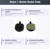 2 Pairs Bike Brake Pads Resin for Promax DDSK-810 MX-2 Sole,dsk-400,410, 610,610J,650, 360560/1, 360550/5.The Bicycle Replacement Part for OEM Brakes for high Braking Power and Quiet Stops. view 2