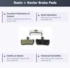 2 Pairs Bike Brake Pads Resin for Avid XO Trail and Guide Series. The Bicycle Replacement Part for OEM Brakes for high Braking Power and Quiet Stops. view 2
