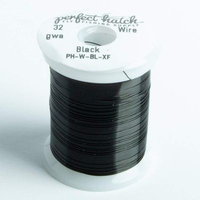Perfect Hatch Wire Black Fine 30gwa PH-W-BL-F