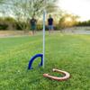 GoSports Steel Horseshoes Game Set - Includes 4 Horseshoes, 2 Stakes and Carrying Case view 2