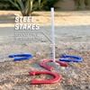 GoSports Steel Horseshoes Game Set - Includes 4 Horseshoes, 2 Stakes and Carrying Case view 4