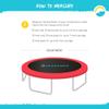 SkyBound 15 Foot Universal Replacement Trampoline Pad (fits up to 8 Inch Springs) - Spring Cover (Red) view 3