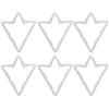 6Pcs Billiard al Rack Sheet Billiard Triangle Cue Rack Ball Rack Sheet for 10 Ball White view 1