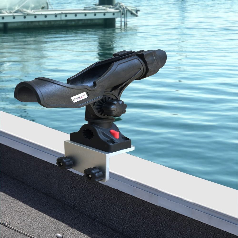 Brocraft Power Lock Rod Holder for Crestliner SureMount System- Crestliner Suremount Boat Accessories