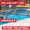 GoSports Splash Net PRO Pool Volleyball Net Includes 2 Water Volleyballs and Pump view 2