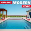 GoSports Splash Net PRO Pool Volleyball Net Includes 2 Water Volleyballs and Pump view 3