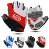 CXWXC Cycling Gloves for Men Women - Breathable Gel Road Mountain Bike Riding Gloves - Anti-Slip Half Finger Glove for Fitness Cycling Training Outdoor Sports view 1