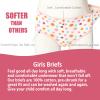 Hbhpov Toddler Girls' Cotton Panties Baby Soft Assorted Briefs Underwear Random 12pcs view 3