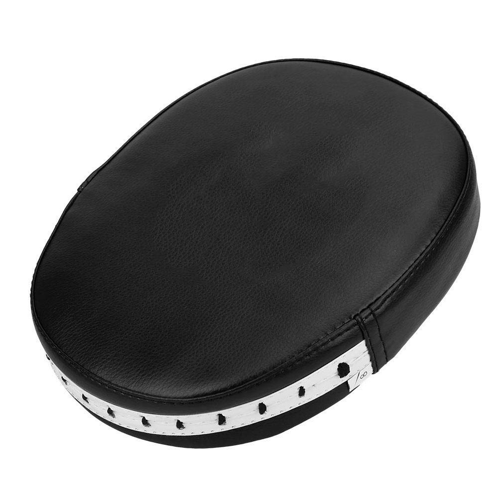 Boxing Pad for Training,Leather Training Hand Pads,Ideal for MMA Karate, Muay Thai Kick, Sparring, Dojo, Martial Arts,Good Equipment for Training in The Gym or at Home(Black)