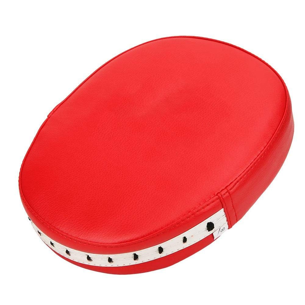Boxing Pad for Training,Leather Training Hand Pads,Ideal for MMA Karate, Muay Thai Kick, Sparring, Dojo, Arts,Good Equipment for Training in The Gym or at Home(red)