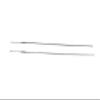 LEONARK Fencing Sword Spare Blade - Stainless Steel Alternative Blade for Epee Foil and Saber - #0#5 Replacement Fencing Blade for Adult and Child - 2 Pack with Blade Bag (Silver, #5 Epee) view 4