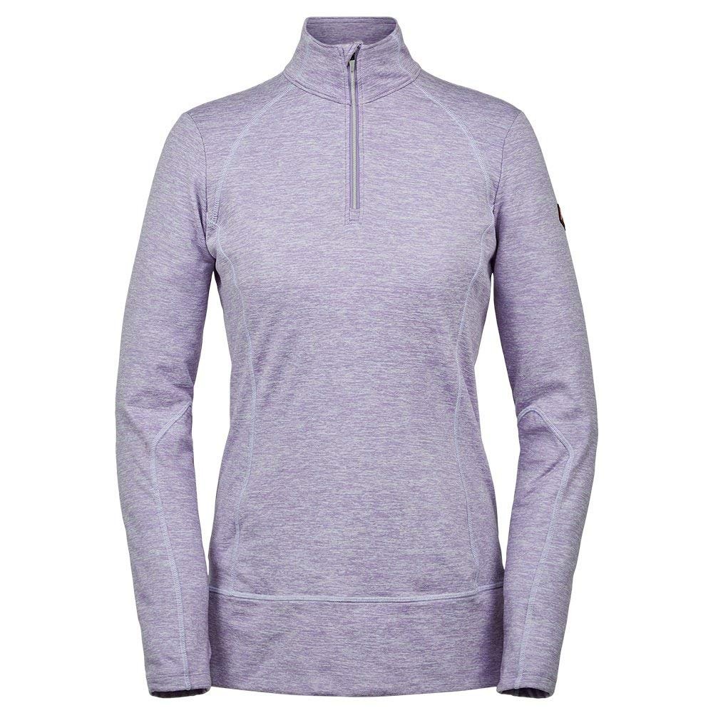 Spyder Accord 1/4-Zip Turtleneck Mid-Layer Womens Purple X-Small