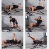 ZYCSKTL Dumbbell Benches Adjustable Fitness Chair Abdominal Muscle Board, Multifunctional Sit-up Board Fitness Stool, Household Folding Dumbbell Stool (Color : Black, Size : 147 * 45 * 42cm) view 3