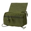 FARMSOLDIER Tactical Drop Pouch with Hook and Loop,Sub Abdominal Carrying Kit Bag Tool Pouch for Airsoft JPC CPC AVS Tactical Vest Chest Rig Army Green view 1