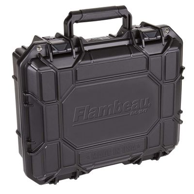 Flambeau Outdoors Range Locker HD Pistol Case - 13", Black