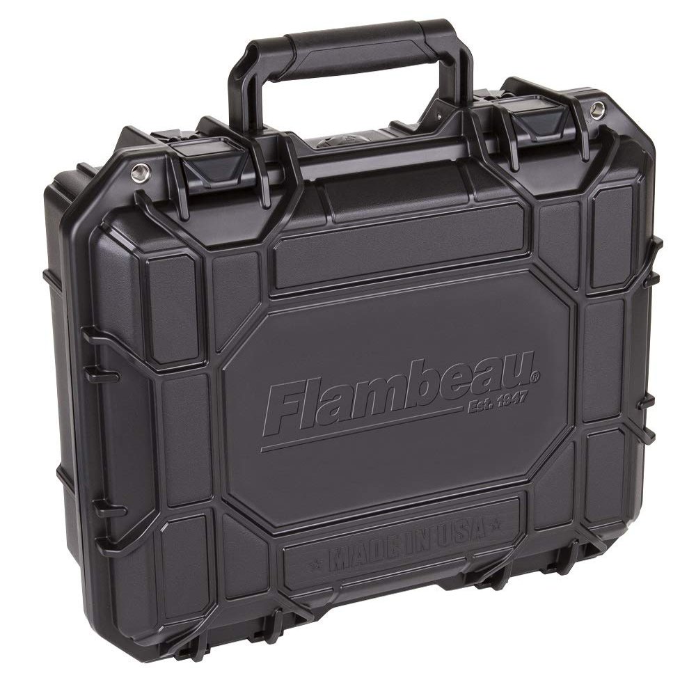 Flambeau Outdoors Range Locker HD Pistol Case - 13", Black