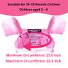 GoKiddie Pink Swim Jumper for Girls up to 55 Pounds - Kids Vest, Jackets, Floaties, Arm Floats, Puddle/Paddle Pal for 30-55 lbs Kid with Swimming Goggles & Cap - Jumpers for Toddler, Child, Children view 4