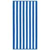 Beachland Classic Cabana Stripe Beach Towel - 30 x 60 inch Soft Cotton Terry Resort Style Perfect for Beach and Pool (Royal-Tur-Mint-Pink, 4 Pack) view 4