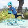 Toddler Bike Helmets 2-4 Years - Toddler Helmet for 2/3/4 Boys Girls Multi-Sport Protection with 11 Vents - Lightweight Cute Blue Shark Kids Bike Helmet Toddlers for Bicycle Skateboard Scooter Roller view 2