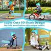 Toddler Bike Helmets 2-4 Years - Toddler Helmet for 2/3/4 Boys Girls Multi-Sport Protection with 11 Vents - Lightweight Cute Blue Shark Kids Bike Helmet Toddlers for Bicycle Skateboard Scooter Roller view 4
