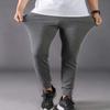 ZGZZ7 Men's Casual Comfort Active Joggers Sport Pants Running Athletic Cotton Sweatpants (Dark Grey, Medium) view 2