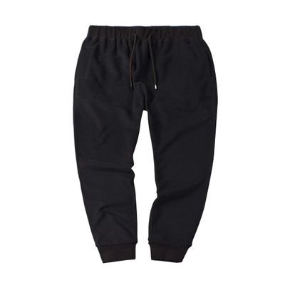 ZGZZ7 Men's Casual Comfort Active Joggers Sport Pants Running Athletic Cotton Sweatpants (Black, Large)
