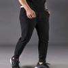 ZGZZ7 Men's Casual Comfort Active Joggers Sport Pants Running Athletic Cotton Sweatpants (Black, Large) view 3