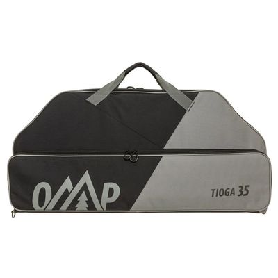 October Mountain Products 35 in. Tioga Bow Case (Black/Grey)