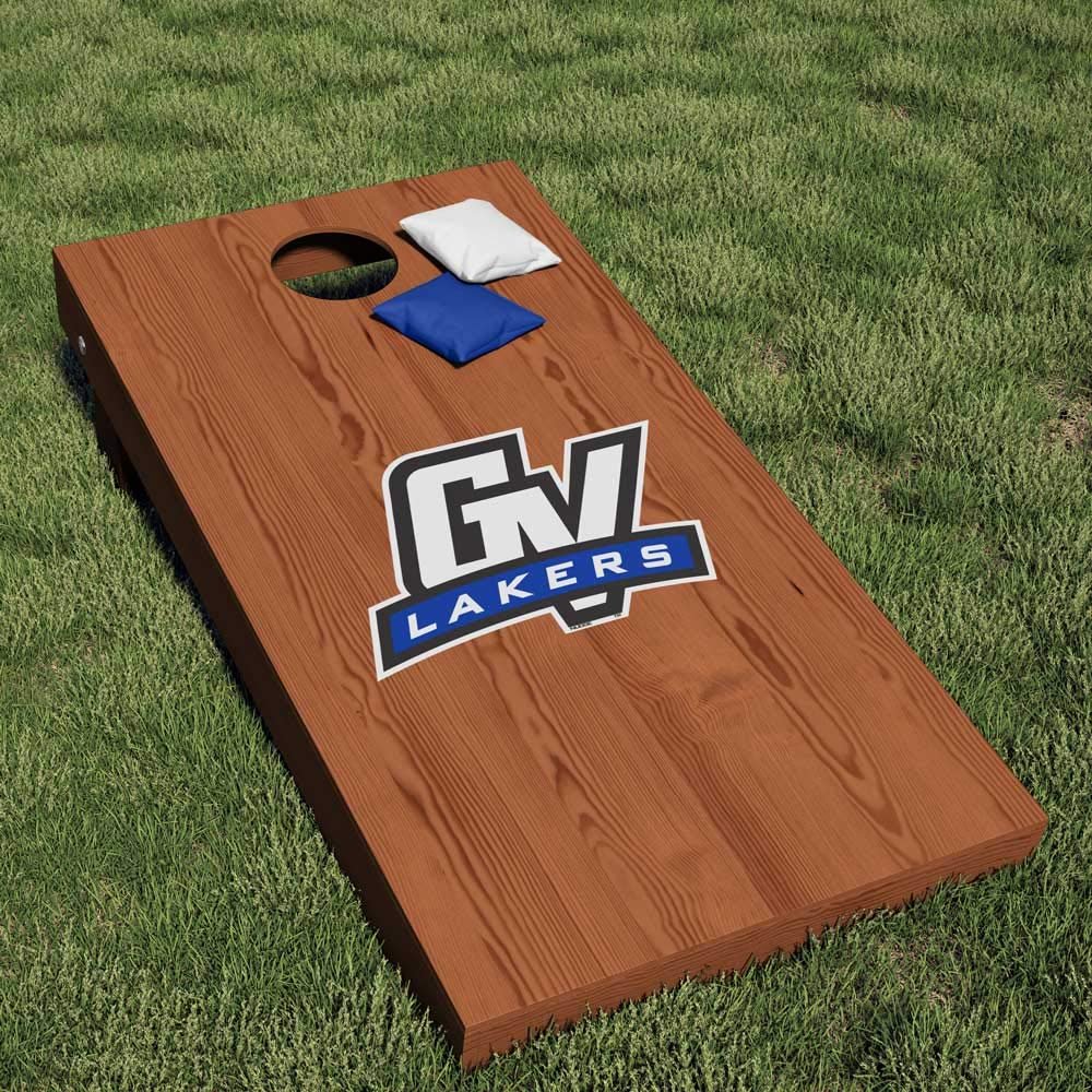 Grand Valley State University Cornhole Bean Bag Toss DIY Decal Set (Includes Two GVSU Corn Hole Decals)