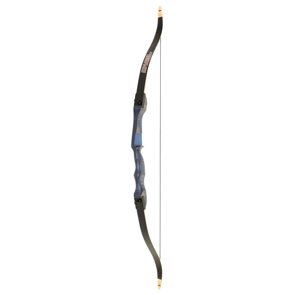 October Mountain Products Explorer CE 54 in. Blue 25 lbs. LH