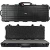 Eylar 53" Inch Protective Roller Hard Case with Foam, Waterproof & Crushproof, Pressure Valve with Lockable Fittings Black (Black) view 1