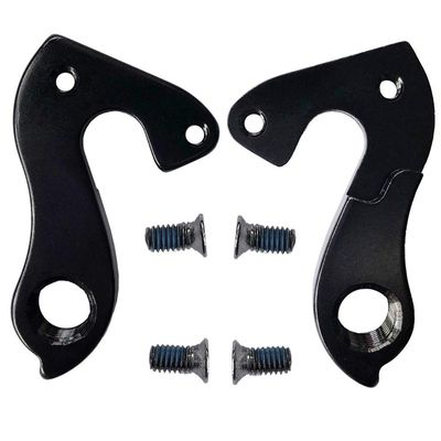 Derailleur Hanger (2 Pieces), Bicycle Bike Dropout Derailleur Hanger 120 with Bolts