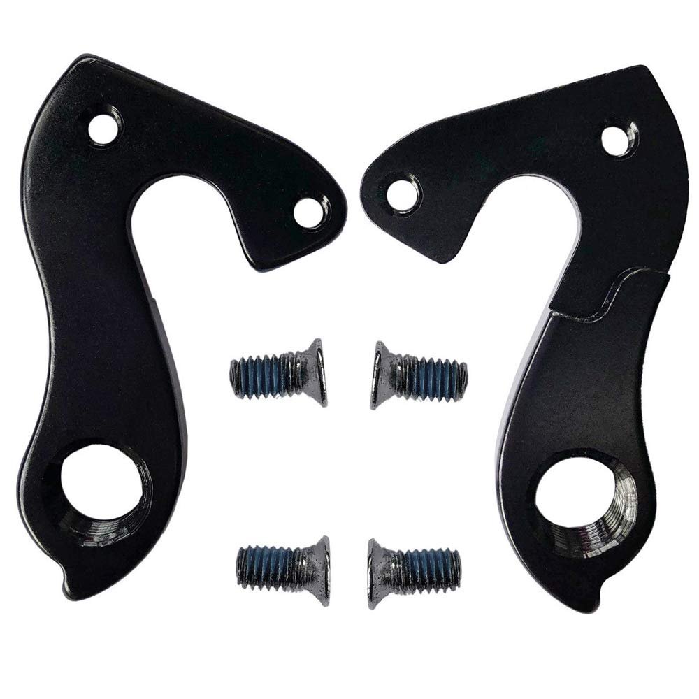 Derailleur Hanger (2 Pieces), Bicycle Bike Dropout Derailleur Hanger 120 with Bolts