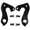 Derailleur Hanger (2 Pieces), Bicycle Bike Dropout Derailleur Hanger 120 with Bolts view 1