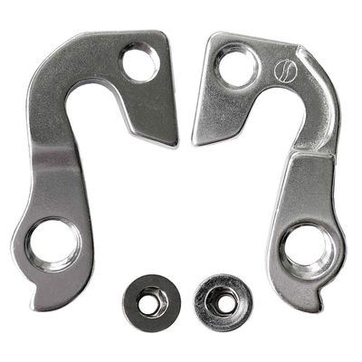 Derailleur Hanger (2 Pieces), Bicycle Bike Dropout Derailleur Hanger with Bolts