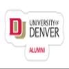 University of Denver Pioneers 4-Inch Laser Cut Alumni Vinyl Decal Sticker Officially Licensed Collegiate Product view 1