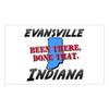 CNW Studio Evansville Indiana - Been There, Done That Decal Vinyl Bumper Sticker 5" view 1
