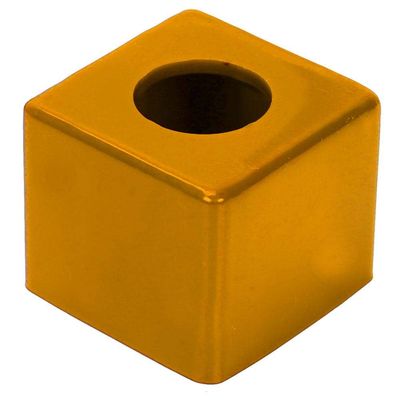 Tbest Billiard Chalk Holder, Portable Lightweight Snooker Cue Chalk Holder Billiard Pool Cue Chalks Carrier Case Protective Cover Billiard Accessory(Yellow) Chess And Leisure Sports Supplies