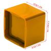Tbest Billiard Chalk Holder, Portable Lightweight Snooker Cue Chalk Holder Billiard Pool Cue Chalks Carrier Case Protective Cover Billiard Accessory(Yellow) Chess And Leisure Sports Supplies view 3