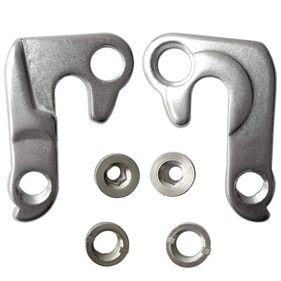 Derailleur Hanger (2 Pieces), Bicycle Bike Dropout Derailleur Hanger 131 with Bolts