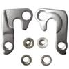 Derailleur Hanger (2 Pieces), Bicycle Bike Dropout Derailleur Hanger 131 with Bolts