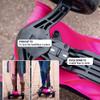 New-Bounce Scooters for Toddlers - 3 Wheel Scooter for Kids with Adjustable Handlebar - The GoScoot MAX is Perfect for Children and Toddlers, Girls and Boys Ages 3-10 view 3