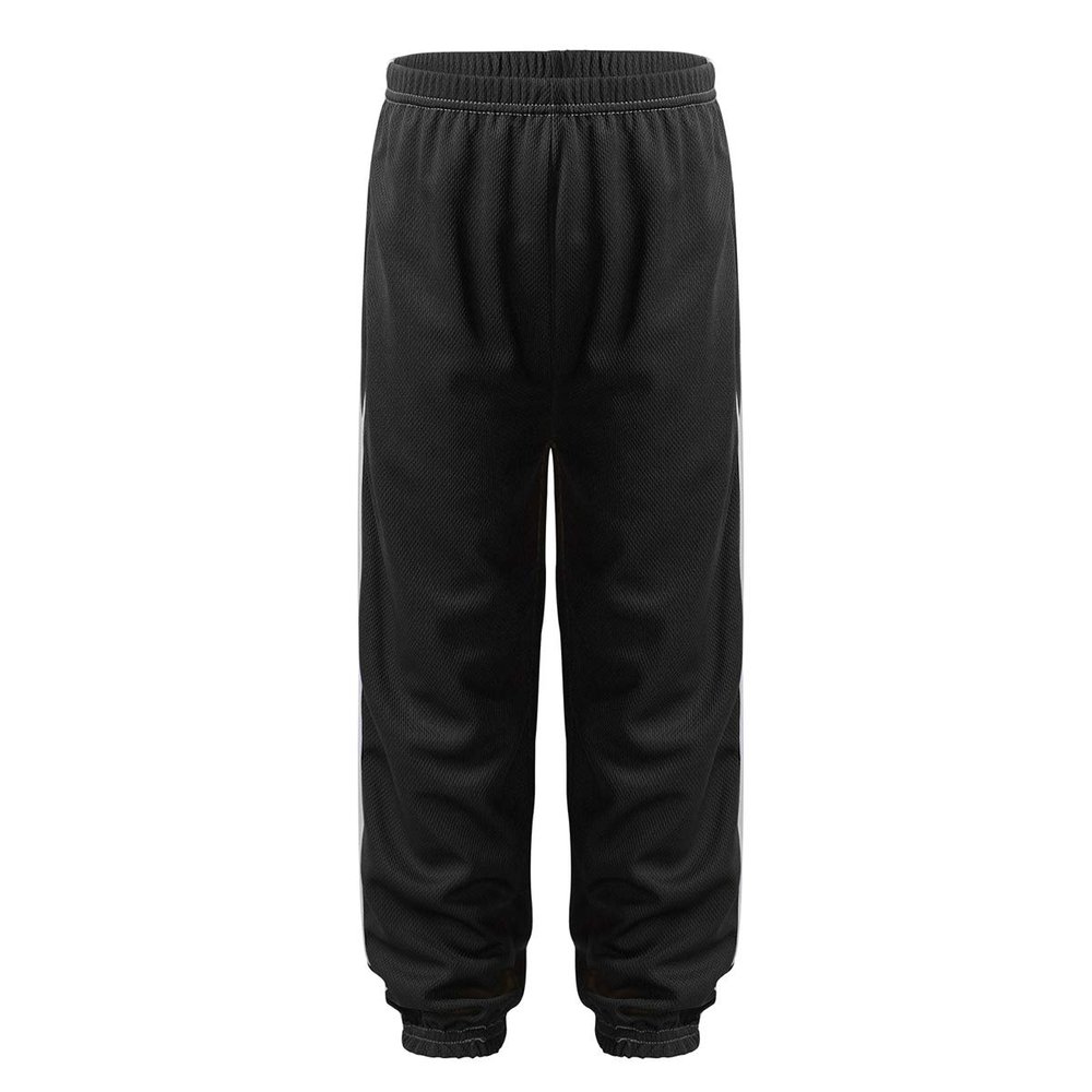 FEESHOW Kids Girls Workout Jogger Pants Sports Dance wear Loose Casual Harem Pants Trousers Sweatpants Black 2-3 Years