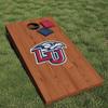 Liberty University Flames Cornhole Bag Toss DIY Decal Set (Includes 2 Liberty University Decals) view 1